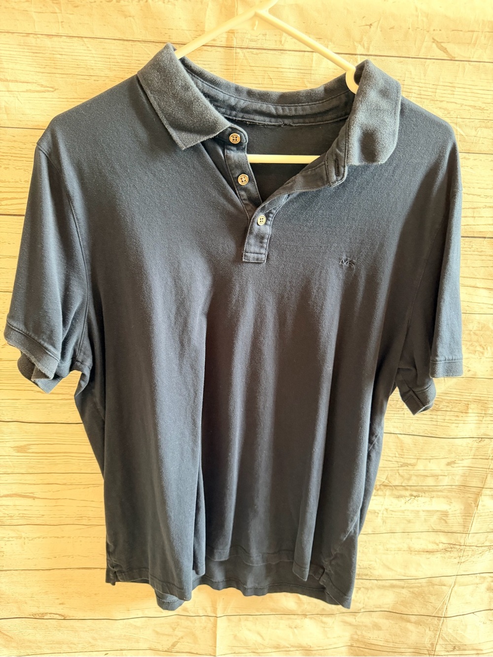 Michael Kors Dark Navy Short-Sleeve Polo